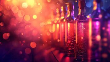 ai generiert abstrakt schön Hintergrund zum Wodka Geschäft Werbung. foto