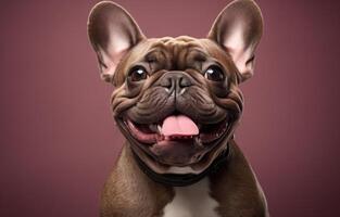 ai generiert das Beste Rassen zum Französisch Bulldoggen foto