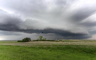 Gewitterwolken Kanada foto