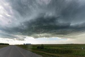 Gewitterwolken Kanada foto