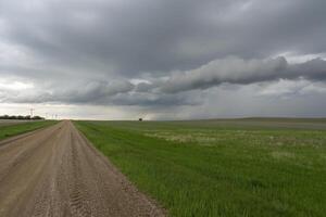 Gewitterwolken Kanada foto