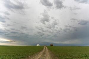 Gewitterwolken Kanada foto