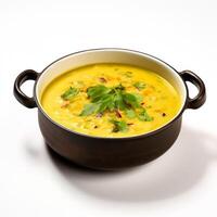 ai generiert mulligatawny Suppe Nahansicht foto