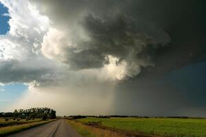 Gewitterwolken Kanada foto