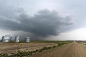 Gewitterwolken Kanada foto