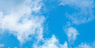 Hintergrund, Wolkenlandschaft - - Blau Himmel mit Wolken foto