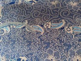 das Muster auf traditionell Batik, präsentieren visuell und philosophisch das Muster auf traditionell Batik, präsentieren visuell und philosophisch foto