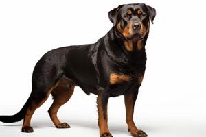 ai generiert Rottweiler Hund Clip Art foto