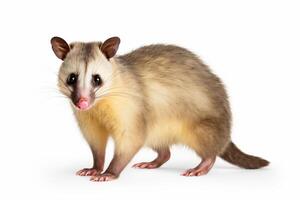 ai generiert ein Opossum Illustration Clip Art foto