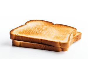 ai generiert Toast Brot Nahansicht foto