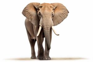 ai generiert afrikanisch Elefant Clip Art foto