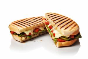 ai generiert Sandwich Illustration Clip Art foto