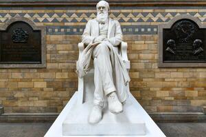 Charles Darwin, natürlich Geschichte Museum foto