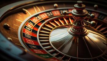 ai generiert Roulette zum spielen poker.web Banner zum Spiel Design, Flyer, Poster, Banner, online Kasino Werbung. ai foto