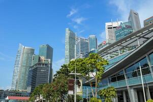 Singapur, 2014, Innenstadt zentral finanziell Bezirk, Singapur, Asien foto
