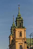 heilig Kreuz Kirche Kosciol swietego krzyza, Warschau, Polen foto