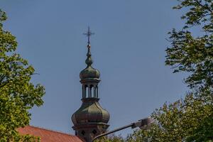 Stadtzentrum von Warschau, Polen foto