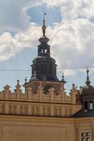 historisches gebäude in krakau. Polen foto