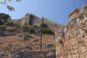 Alanya Vorhang Mauer foto