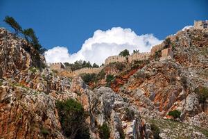 klare Berglandschaft foto