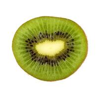 Kiwi Obst auf Weiß foto