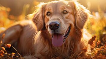 ai generiert Rasse 90er Jahre Hund ai generiert foto