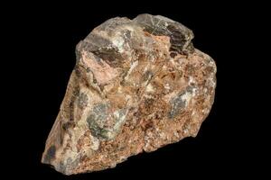 Makro Stein Mineral Onyx Marmor auf ein schwarz Hintergrund foto
