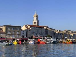 Stadt, Dorf von krk, Kroatien foto