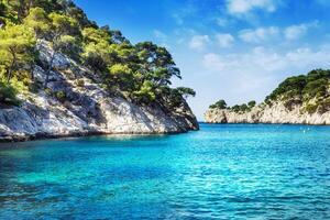 Calanque von cassis foto