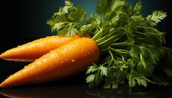 ai generiert Frische von organisch Gemüse gesund Essen, Vegetarier Essen, schließen oben generiert durch ai foto