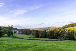 szenisch Aussicht von das Natur im Yorkshire foto