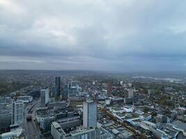 Antenne Aussicht von Westen Croydon London Stadt von England großartig Großbritannien. November 20., 2023 foto