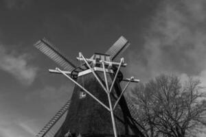 Windmühle im Deutschland foto