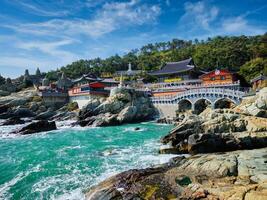 haedong yonggungsa Tempel. Busan, Süd Korea foto