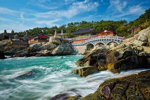 haedong yonggungsa Tempel. Busan, Süd Korea foto