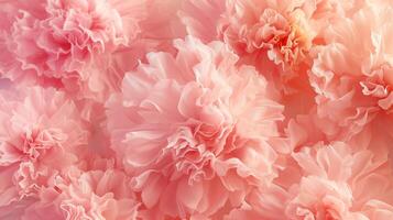 ai generiert Pastell- Rosa Rose Stoff Textur Hintergrund foto
