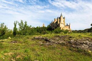 das berühmt Alcazar von Segovia, Castilla y Leon, Spanien foto