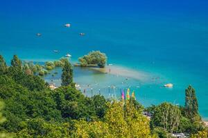 st croix See, weniger Schluchten du Verdon, Provence, Frankreich foto