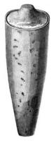 Steingut Topf enthält das Mumie, Jahrgang Gravur. foto