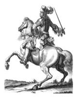 Pferdesport Porträt von Julius Franz von Sachsen-lauenburg, Pieter Stevens erwähnt im 1689 foto