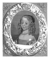 Porträt von Maria, Prinzessin von orange, hendrik rokesz foto