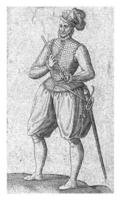 Soldat Flötist, Abraham de Bruyn foto