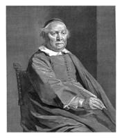 Porträt von lieven willemsz. van Coppenol, Cornelis visscher foto