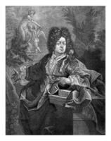 Porträt von Gottfried kneller, Pieter schenk ich, 1670 - - 1713 foto