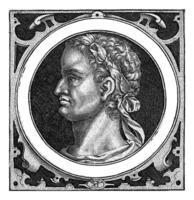 Porträt von Vespasian foto