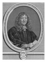Porträt von henri Louis Habert de Montmor, nicolas Pitau ich, nach philipp de Champagner, 1667 foto