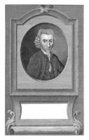 Porträt von Arzt Alexander Balthasar, barent de Bäcker, nach Johann christian Elin, 1762 - - 1804 foto