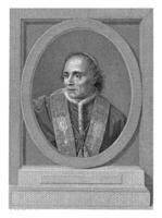 Porträt von Papst Pius vii foto