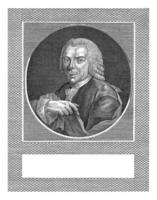 Porträt von fj van assche, jf de la bereuen, nach de Glisme, 1788 foto
