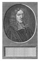 Porträt von Johann de Witz, Pieter van Gunst, 1672 - - 1731 foto